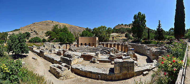 das griechische Odeon von Gorts