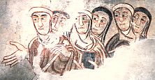 Detail der Fresken