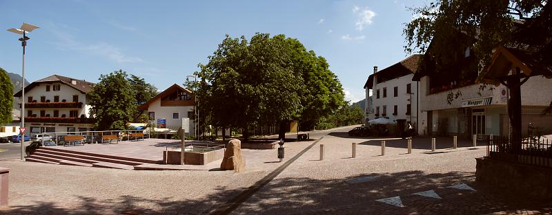 Dorfplatz in Andrian