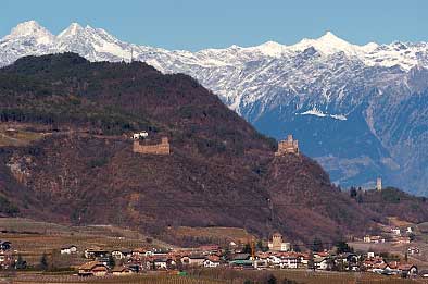 Burgen- und Bergblick