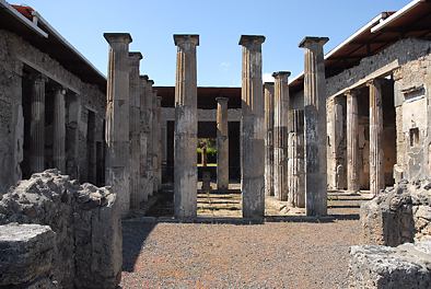 Villen in Pompeji