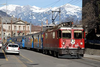 der Arosa Express in Chur